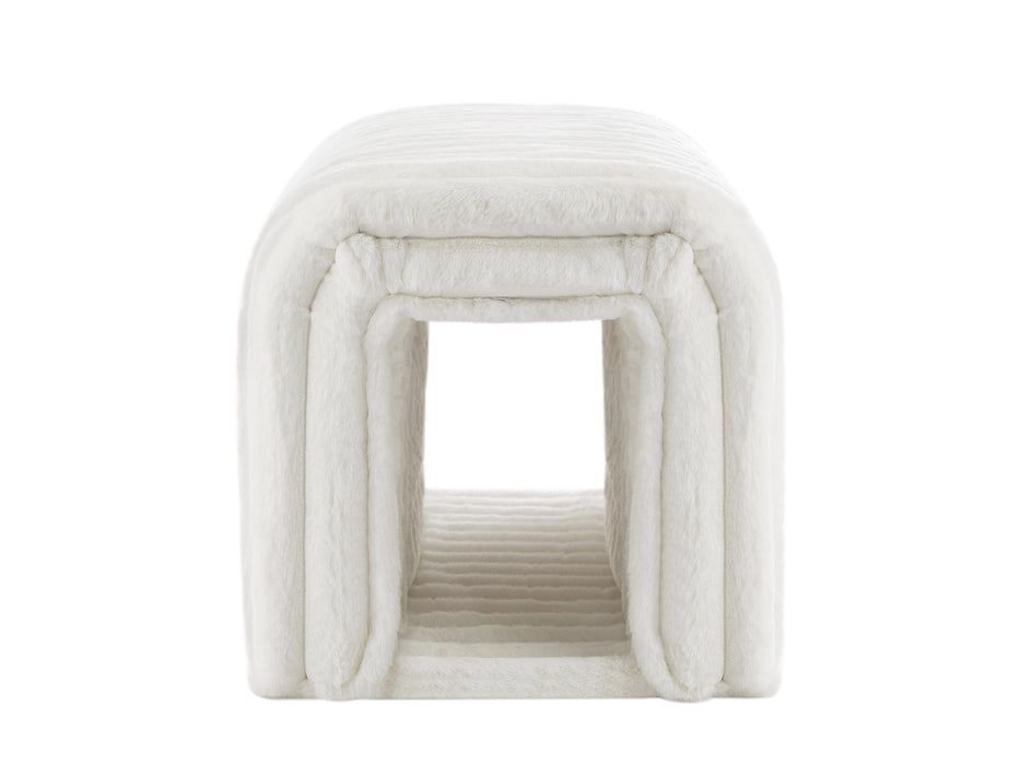 Ottoman Storage Bench Pet Supplies Corduroy Bench Cat's nest to hide For the Living Room, Entryway and Bedroom