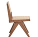 Beige and Natural Side Chair (Set of 2) - DTYStore