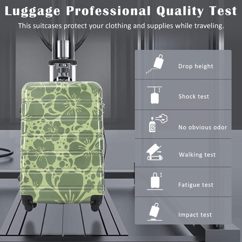 Hardshell Luggage Sets 3 pcs Spinner Suitcase with TSA Lock Lightweight-20'+24'+28' Luggages - Image 9