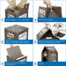 Cat Condo Scratcher Post Cardboard - DTYStore