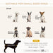 Luxury Fancy Dog Bed for Small Dogs with Hidden Storage, Small Dog Couch with Soft 3" Foam, Dog Sofa Bed, Cushy Dog Bed, Modern Pet Furniture for Puppies and Little Breeds, Gray - DTYStore