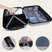 Luggage Suitcase 3 Piece Sets Hardside Carry-on luggage with Spinner Wheels 20"/24"/28" - DTYStore