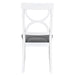 6-Piece Wood Dining Table Set Kitchen Table Set with Upholstered Bench and 4 Dining Chairs, Farmhouse Style,Gray+White - DTYStore