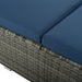 U_Style Adjustable Sun Bed With Curtain,High Comfort,With 3 Colors - DTYStore