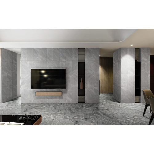 12*24 Carrara Marble, Gray Marble, Natural Marble, For Wall and Floor, Polished Marble Tile, 1 Box 4 pcs - Image 7