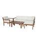 U_Style Multi-person Sofa Set with A Small Table, Suitable for Gardens, Backyards, and Balconies. - DTYStore
