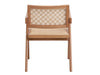 Velentina Rattan & Natural Finish Arm Chair (Set of 2) - DTYStore