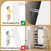 Shoe Cabinet with Doors, 6-Tier Shoe Storage Cabinet with Adjustable Shelves, Wooden Shoes Rack Shoe Storage Organizer for Entryway, Hallway, Closet, Living Room - DTYStore