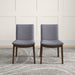 Laura Mid-Century Modern Solid Wood Dining Chair (Set of 2) - DTYStore