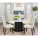 Beige Tufted Side Chairs (Set of 2) - DTYStore