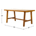 Miami Outdoor Patio Picnic Dining Table - DTYStore