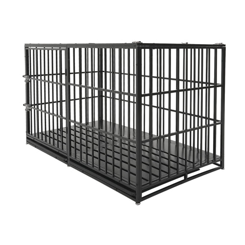 61' Extra Large Heavy Duty Dog Crate Dog cage Strong Metal Dog Kennels and Pens Crates for Large Dogs - Image 11