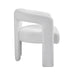 fabric modern design dining chair,open-Back ,modren kitchen armchair for Dinging Room(BEIGE) - DTYStore