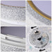 LED Flush Mount Ceiling Light Fixture, 19.69in 36W,3600LM, 5 CCT Colors 2700K 3000K 3500K 4000K 5000K, Dimmable Modern Flush Mount Light Fixture for Bedroom Bathroom Hallway - DTYStore