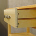Kitchen Island & Kitchen Cart, Mobile Kitchen Island with Two Lockable Wheels, Rubber Wood Top, Simple Design & Natural Color Give More Imagination of Party Scene. - DTYStore