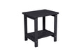 Lounge Chair with Side Table, 3-Piece Oversized Chaise Lounge Chair Set ,Black, All Weather Patio Lounge Chair with 5 Positions, Wheels & Cup Holder (2 Lounge chairs and 1 Table) - DTYStore