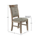 Dining Side Chair(Set of 2pcs) - DTYStore