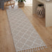DTY Signature Collection 2X8 Ivory /Trellis Indoor/Outdoor Area Rug - DTYStore