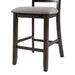 Set of 4 Wooden Counter Height Dining Chair with Padded Chairs, Espresso - DTYStore