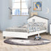 Twin Size Wood Platform Bed with House-shaped Headboard - DTYStore