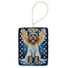 Wirehaired Pointing Griffon My Angel Porcelain Ornament Christmas Tree Hanging Decorations for Home Christmas Holiday, Rectangle, Gift, Multicolor Default
