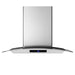 30 inch Wall Mounted Range Hood 700CFM Tempered Glass Touch Panel Control Vented LEDs - DTYStore