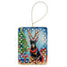 Manchester Terrier Christmas Reindeer Porcelain Ornament Christmas Tree Hanging Decorations for Home Christmas Holiday, Rectangle, Gift, Multicolor - DTYStore