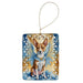 Basenji My Angel Porcelain Ornament Christmas Tree Hanging Decorations for Home Christmas Holiday, Rectangle, Gift, Multicolor - DTYStore
