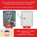 Whippet Christmas Reindeer Porcelain Ornament Christmas Tree Hanging Decorations for Home Christmas Holiday, Rectangle, Gift, Multicolor - DTYStore
