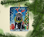 Neapolitan Mastiff Christmas Reindeer Porcelain Ornament Christmas Tree Hanging Decorations for Home Christmas Holiday, Rectangle, Gift, Multicolor - DTYStore