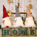 3PS Christmas Gnome Plush Doll Light-Up Tabletop Decor with Sequin Hat - DTYStore