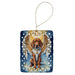 Redbone Coonhound My Angel Porcelain Ornament Christmas Tree Hanging Decorations for Home Christmas Holiday, Rectangle, Gift, Multicolor Default