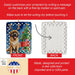 Leonberger Christmas Reindeer Porcelain Ornament Christmas Tree Hanging Decorations for Home Christmas Holiday, Rectangle, Gift, Multicolor
