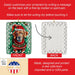 Vizsla Christmas Porcelain Ornament Christmas Tree Hanging Decorations for Home Christmas Holiday, Rectangle, Gift, Multicolor - DTYStore