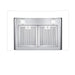 30 inch Wall Mounted Range Hood 700CFM Tempered Glass Touch Panel Control Vented LEDs - DTYStore