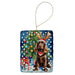 Chocolate Cocker Spaniel Christmas Reindeer Porcelain Ornament Christmas Tree Hanging Decorations for Home Christmas Holiday, Rectangle, Gift, Multicolor - DTYStore