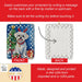 Maltese Christmas Reindeer Porcelain Ornament Christmas Tree Hanging Decorations for Home Christmas Holiday, Rectangle, Gift, Multicolor - DTYStore