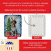 German Shorthaired Pointer Christmas Reindeer Porcelain Ornament Christmas Tree Hanging Decorations for Home Christmas Holiday, Rectangle, Gift, Multicolor
