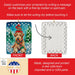 Airedale Terrier Christmas Porcelain Ornament Christmas Tree Hanging Decorations for Home Christmas Holiday, Rectangle, Gift, Multicolor - DTYStore