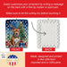 Pit Bull Terrier Christmas Reindeer Porcelain Ornament Christmas Tree Hanging Decorations for Home Christmas Holiday, Rectangle, Gift, Multicolor - DTYStore