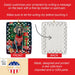 Weimaraner Christmas Porcelain Ornament Christmas Tree Hanging Decorations for Home Christmas Holiday, Rectangle, Gift, Multicolor - DTYStore