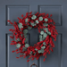 29 Artificial Christmas Wreath With Eucalyptus Berries,Decorations For Everyday Farmhouse Window OutdoorIndoor - DTYStore