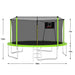 14FT Trampoline for Kids and Adults with Net, Outdoor Recreational Trampolines for Family - DTYStore