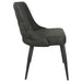 Light Grey Curved Back Side Chair (Set of 2) - DTYStore