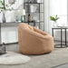 Bedding Bean Bag Sofa Chair High Pressure Foam Bean Bag Chair Adult Material with Padded Foam Padding Compressed Bean Bag With Footrest - DTYStore