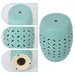 11' x 17' Glazed Ceramic Drum Stool - Indoor/Outdoor Side Table - Accent Garden Stool - DTYStore