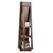 Full Length Mirror 360Â° Swivel Jewelry Cabinet - DTYStore