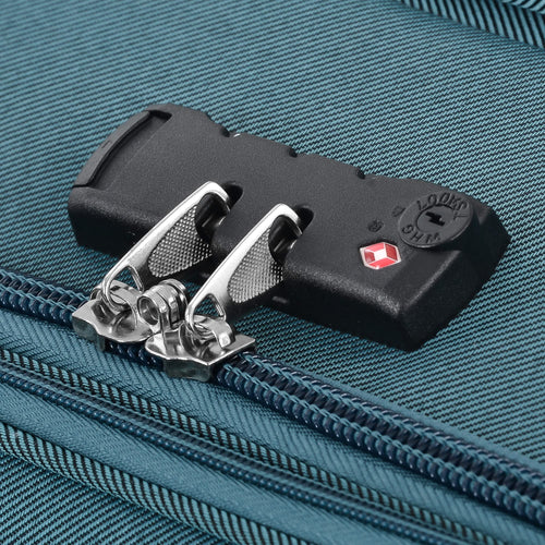 Softside Luggage Expandable 3 Piece Set Suitcase Upright Spinner Softshell Lightweight Luggage Travel Set - Image 13