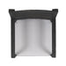 Outdoor Dining Chair Set of 2, Dark Grey With Light Grey Cushion - DTYStore