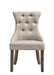 Gabrian Two-tone Beige Fabric & Reclaimed Gray Finish Side Chair (Set of 2) - DTYStore